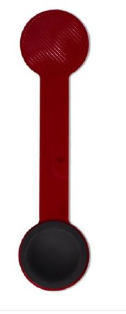 Bernell/Vision Training Products Eye Occluder 9-3/8 Inch Double End Style Cupped Type Red / Black Translucent Plastic / Plexiglass - Each - BC207-EA