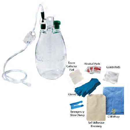B. Braun Interventional Drainage Bottle ASEPT™ 1000 mL - Each - 622279-EA