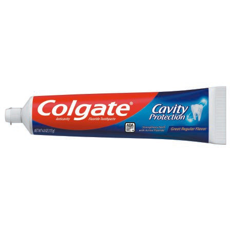 Colgate Toothpaste Colgate® Cavity Protection Regular Flavor 4 oz. Tube - Case of 24 - 151406-CS