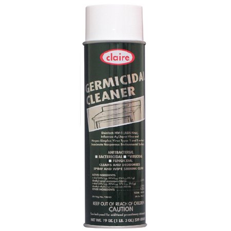 RJ Schinner Co Claire® Surface Disinfectant Cleaner Aerosol Spray Foaming 20 oz. Can Fruity Scent NonSterile - Case of 12 - CL873-CS