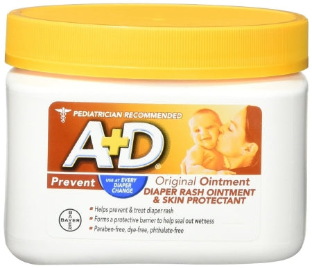 Bayer A & D Ointment A+D® Prevent 16 oz. Jar Medicinal Scent Ointment - Each - 04110081134-EA