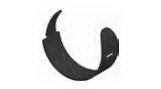 Fisher & Paykel CPAP Mask Component CPAP Tube Anchoring Strap Opus™ 360 - Each - 400HC311-EA