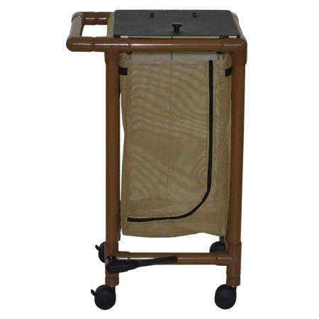 MJM International Single Hamper with Bag 4 Casters 14.46 gal. - Each - WT214-S-FP-EA