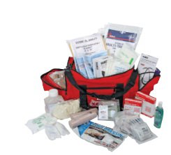 Honeywell Safety Products Trauma First Aid Kit North® Red Nylon 10-3/4 X 13-1/2 X 22 Inch - Each - 148820-EA