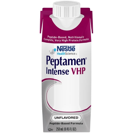 Nestle Healthcare Nutrition Tube Feeding Formula Peptamen® Intense VHP Unflavored Liquid 250 mL Carton - Each - 00043900432717-EA