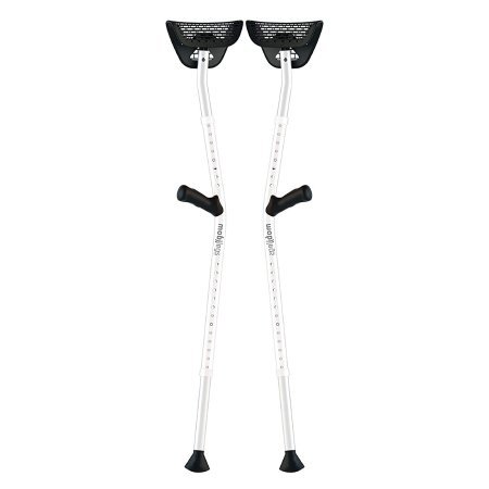 Mobi Acquisition Company LLC Forearm Crutches Mobilegs® Ultra Adult Aluminum Frame 300 lbs. Weight Capacity - Case of 7 - 84-77-22-2016-CS