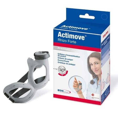 BSN Medical Thumb Support Actimove® Rhizo Forte Large Left Hand Gray - Each - 7623805-EA
