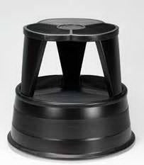 Wolf X-Ray Step Stool 1 Step Steel Frame 8 Inch Step Height - Each - 22104-EA