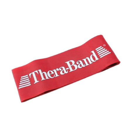 Fabrication Enterprises Exercise Resistance Band Loop TheraBand® Red 3 X 8 Inch Light Resistance - Each - 10-1932-EA
