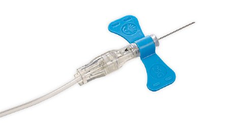 BD BD Vacutainer® UltraTouch™ Push Button Blood Collection Set 23 Gauge 3/4 Inch Needle Length Safety Needle 12 Inch Tubing Sterile - Box of 50 - 367364-BX