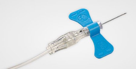 BD BD Vacutainer® UltraTouch™ Push Button Blood Collection Set 21 Gauge 3/4 Inch Needle Length Safety Needle 12 Inch Tubing Sterile - Case of 200 - 367365-CS