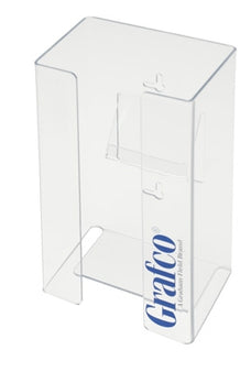 Graham-Field Glove Box Holder Grafco® Horizontal Mounted 1-Box Capacity Clear 3-1/2 X 5-1/3 X 10 Inch Plastic - Each - 9672-EA
