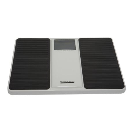 Health O Meter Floor Scale Health O Meter® Digital LCD Display 500 lbs. / 220 kg Capacity Black / White Battery Operated - Each - 880KLS-EA