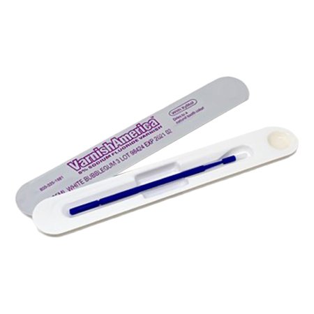 Plak Smacker VarnishAmerica™ Fluoride Varnish 0.25 mL X 200 per Box Bubblegum Flavor - Box of 200 - 07-0130-BX
