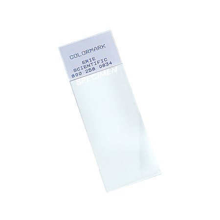 Erie Scientific Microscope Slide Colormark™ 25 X 75 X 1 mm White End - Case of 1440 - CM-4951W-001-CS