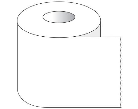 Shamrock Scientific Blank Label Tape Shamrock Multipurpose Label White Tape 1-1/2 X 500 Inch - Roll of 1 - ST-11-1-RL