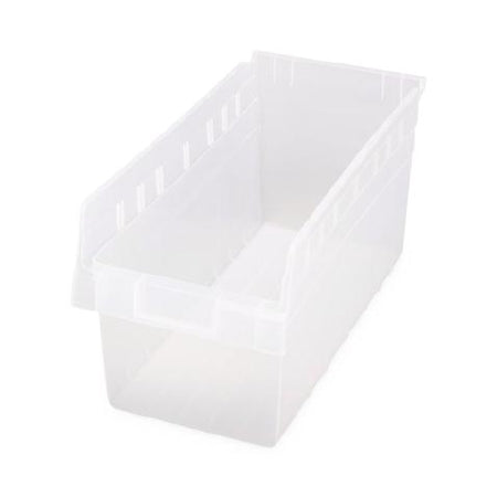 Medline Shelf Bin STORE-MAX Clear Polypropylene 8 X 8-3/8 X 17-7/8 Inch - Pack of 10 - MDRQSB808CLC-PK