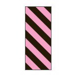 Steris Blank Label Tape Key Surgical® Instructional Label Black / Pink Vinyl 1/4 Inch - Each - T3200911-EA
