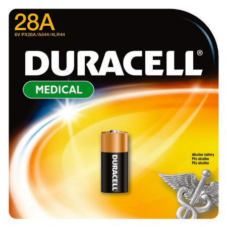 Duracell Alkaline Battery Duracell® Coppertop® 28A Cell 6V Disposable 1 Pack - Case of 36 - PX28ABPK-CS
