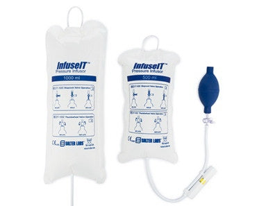 Sun Med Pressure Infusion Bag InfuseIT™ 1000 mL - Case of 10 - ZIT-1002-10-CS