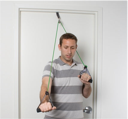 Fabrication Enterprises Shoulder Pulley Exerciser CanDo® Green Medium - Each - 10-5042-EA