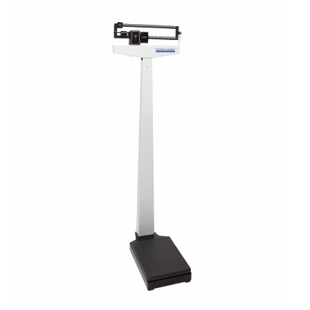 Health O Meter Column Scale Health O Meter® Balance Beam Display 490 lbs. / 210 kg Capacity Black / White Analog - Each - 400KLWHCW-EA