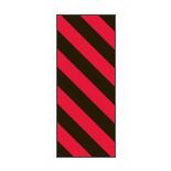 Steris Pre-Printed Label Key Surgical® Multipurpose Label Black / Red Tape Stripes Patterned 1/4 Inch - Each - T3200904-EA