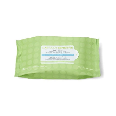 Medline Baby Wipe Aloetouch® Soft Pack Aloe / Vitamin E / Chamomile Unscented 80 Count - Pack of 80 - MSC263153-PK