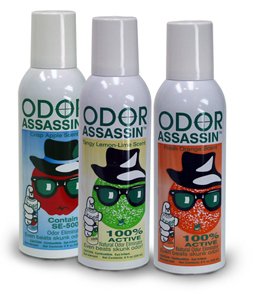 Jay Manufacturing Inc Air Freshener Odor Assassin™ Liquid 6 oz. Can Assorted Scents - Case of 12 - 125714-CS