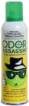 Jay Manufacturing Inc Air Freshener Odor Assassin™ Liquid 6 oz. Can Lemon Lime Scent - Case of 12 - 124948-CS