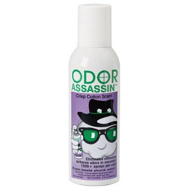Jay Manufacturing Inc Air Freshener Odor Assassin™ Liquid 6 oz. Can Crisp Cotton Scent - Case of 12 - 125710-CS