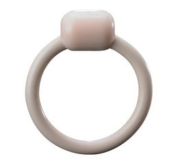 Cooper Surgical Pessary Milex® Incontinence Ring / Flexible Size 4 Silicone - Each - MXKPCON04-EA
