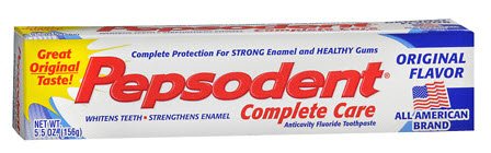 Church and Dwight Toothpaste Pepsodent® Complete Care Original Flavor 5.5 oz. Tube - Each - 03320000092-EA