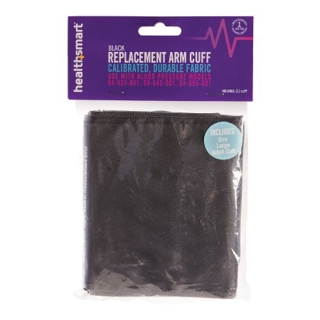 Mabis Healthcare Reusable Blood Pressure Cuff HealthSmart™ Arm Nylon Cuff Large Adult Cuff - Each - 04-240-006-EA
