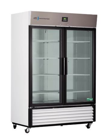 Horizon Scientific Inc Refrigerator ABS® Laboratory Use 49 cu.ft. 2 Swing Glass Doors Cycle Defrost - Each - ABT-HC-49-EA