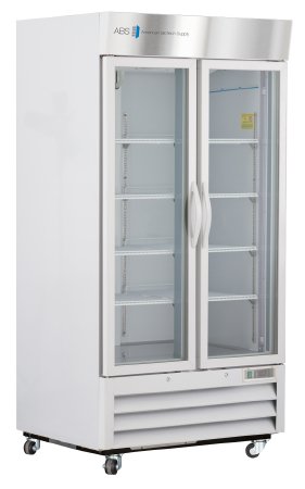 Horizon Scientific Inc Refrigerator ABS® Laboratory Use 36 cu.ft. 2 Swing Glass Doors Cycle Defrost - Each - ABT-HC-LS-36-EA
