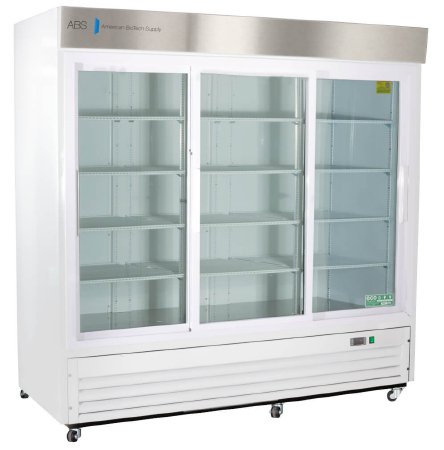 Horizon Scientific Inc Refrigerator ABS® Laboratory Use 69 cu.ft. 3 Sliding Glass Doors Cycle Defrost - Each - ABT-HC-LS-69-EA