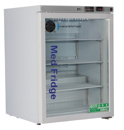 Horizon Scientific Inc Undercounter Refrigerator ABS® Pharmaceutical 5.2 cu.ft. 1 Swing Glass Door Cycle Defrost - Each - PH-ABT-HC-UCFS-0504G-EA