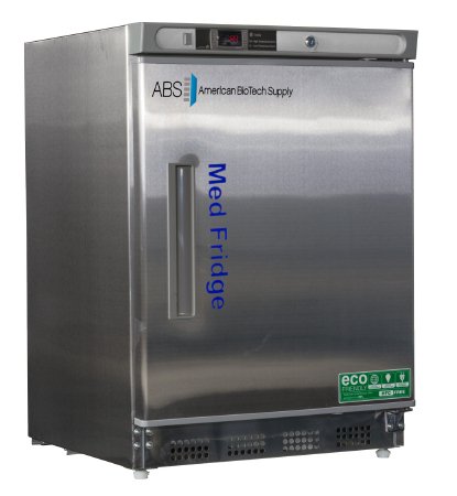 Horizon Scientific Inc Undercounter Refrigerator ABS® Pharmaceutical 4.5 cu.ft. 1 Swing Door Cycle Defrost - Each - PH-ABT-HC-UCBI-0404SS-EA