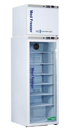 Horizon Scientific Inc Refrigerator / Freezer ABS® Pharmaceutical 12 cu.ft. 2 Swing Doors; 1 Glass, 1 Solid Cycle / Manual Defrost - Each - PH-ABT-HC-RFC12G-EA
