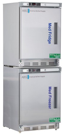 Horizon Scientific Inc Refrigerator / Freezer ABS® Pharmaceutical 9 cu.ft. 2 Swing Doors Left Hinged Cycle / Manual Defrost - Each - PH-ABT-HC-RFC9SS-LH-EA