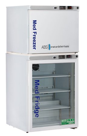 Horizon Scientific Inc Refrigerator / Freezer ABS® Pharmaceutical 7 cu.ft. 2 Swing Doors; 1 Glass, 1 Solid Automatic / Cycle Defrost - Each - PH-ABT-HC-RFC7A-EA