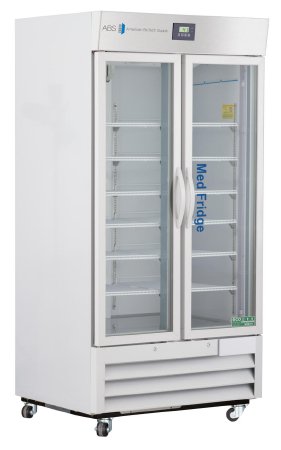 Horizon Scientific Inc Refrigerator ABS® Pharmaceutical 36 cu.ft. 2 Swing Glass Doors Cycle Defrost - Each - PH-ABT-HC-36G-EA