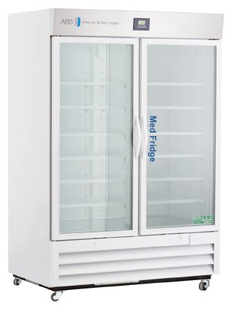 Horizon Scientific Inc Refrigerator ABS® Pharmaceutical 49 cu.ft. 2 Swing Glass Doors Cycle Defrost - Each - PH-ABT-HC-49G-EA