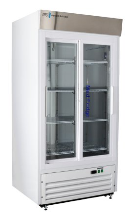Horizon Scientific Inc Refrigerator ABS® Pharmaceutical 33 cu.ft. 2 Sliding Glass Doors Cycle Defrost - Each - PH-ABT-HC-S33G-EA