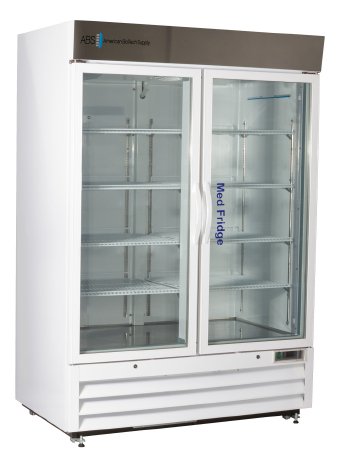 Horizon Scientific Inc Refrigerator ABS® Pharmaceutical 49 cu.ft. 2 Swing Glass Doors Cycle Defrost - Each - PH-ABT-HC-S49G-EA