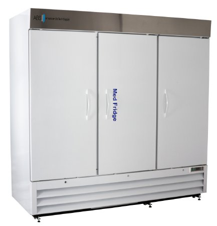 Horizon Scientific Inc Refrigerator ABS® Pharmaceutical 72 cu.ft. 3 Swing Doors Cycle Defrost - Each - PH-ABT-HC-S72S-EA