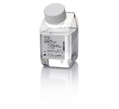 Fisher Scientific Distilled Water Invitrogen™ UltraPure™ Ultra Pure Grade 500 mL - Each - 10977015-EA