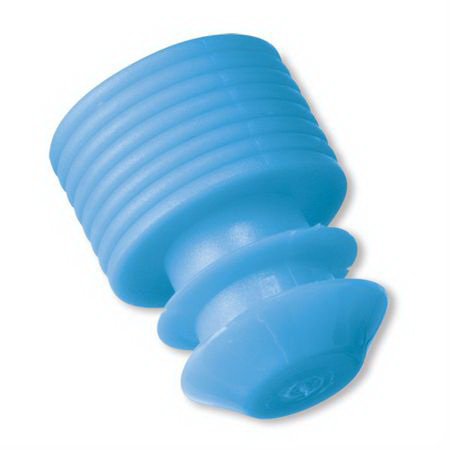 Market Lab Inc Tube Cap Polyethylene, 12, 13 mm Diameter, Flanged - Pack of 1000 - 1432-BL-PK