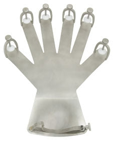 Integra Lifesciences Surgical Hand Immobilizer Malleable PEEK / Stainless Steel Left or Right Hand Gray One Size Fits Most - Each - PM-961-EA